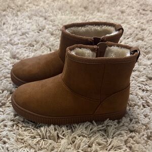 Cat & Jack Tan Ankle Boots